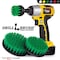 Drill Brush Power Scrubber By Useful Products 5 in W 5 in L Brush, Green G-S-542-QC-DB - alternate 2